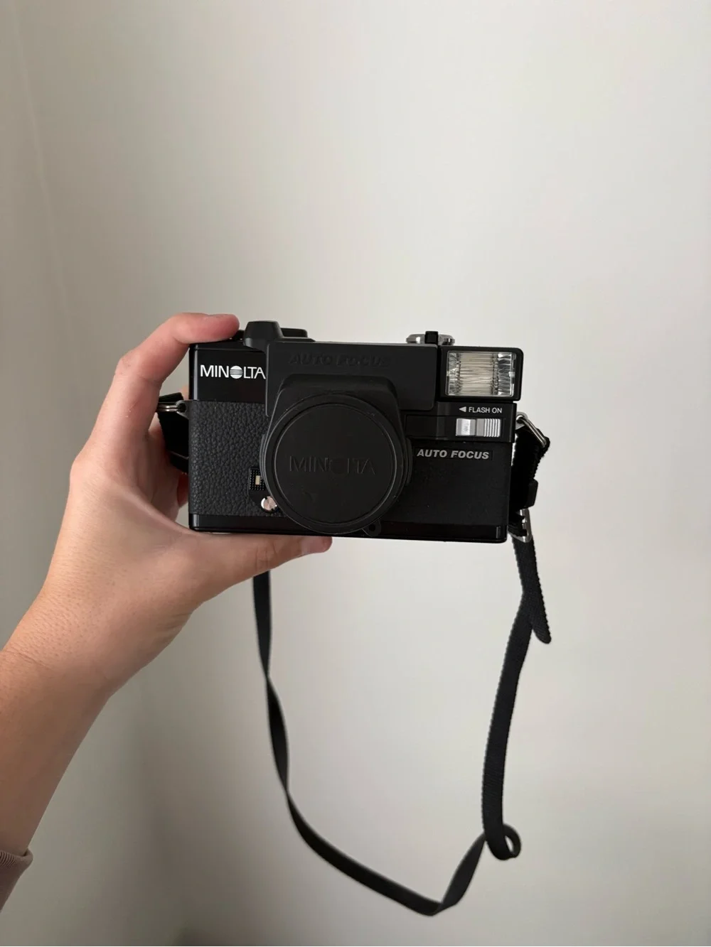 Minolta High Matic AF2 Auto Focus Point and Shoot 1980’s Film Camera